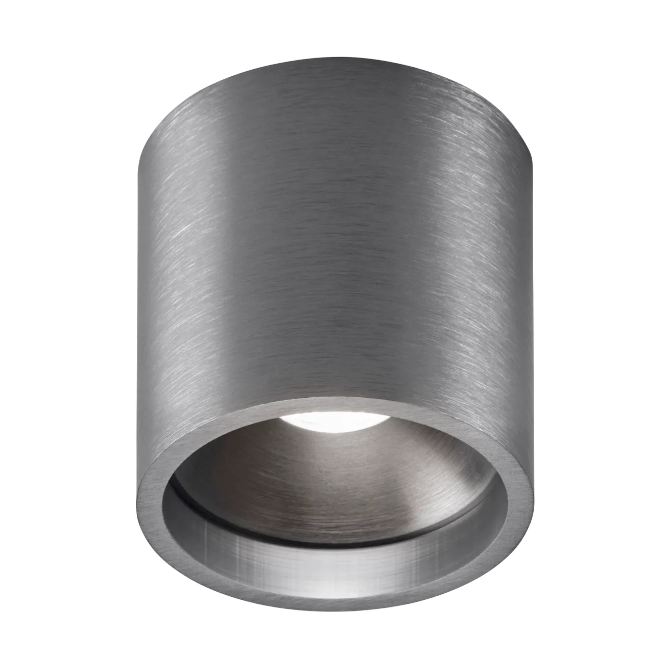 Foco orientable Solo Round, Titanio Light-Point