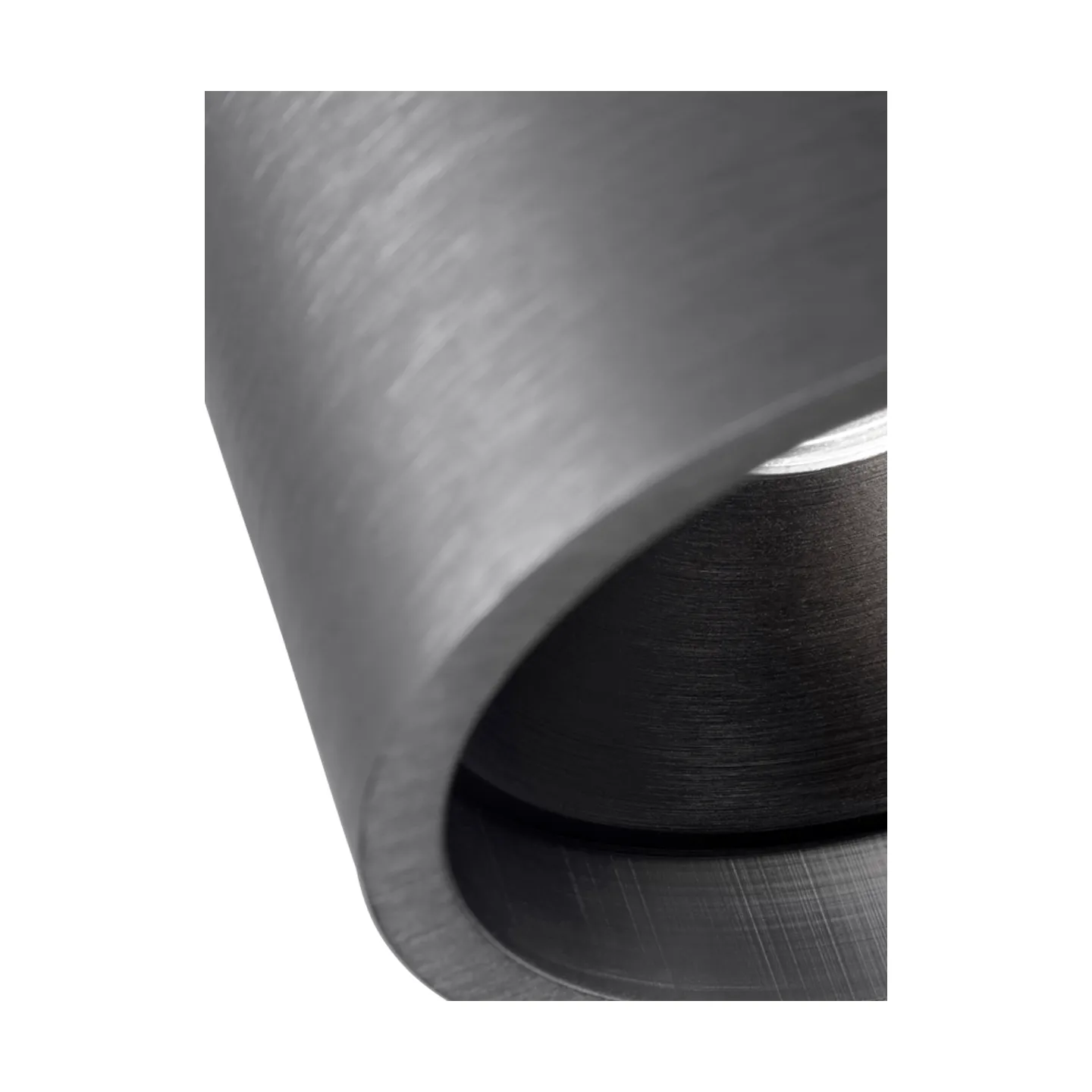 Foco orientable Solo Round, Titanio Light-Point