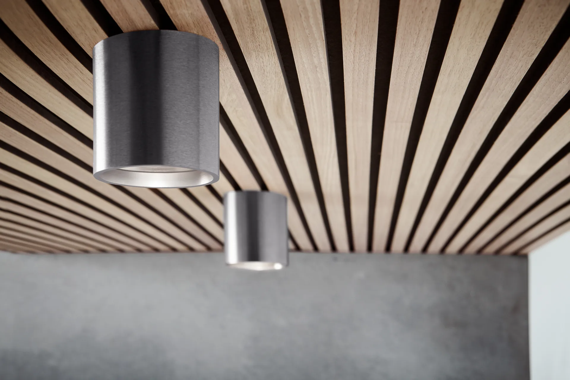 Foco orientable Solo Round, Titanio Light-Point