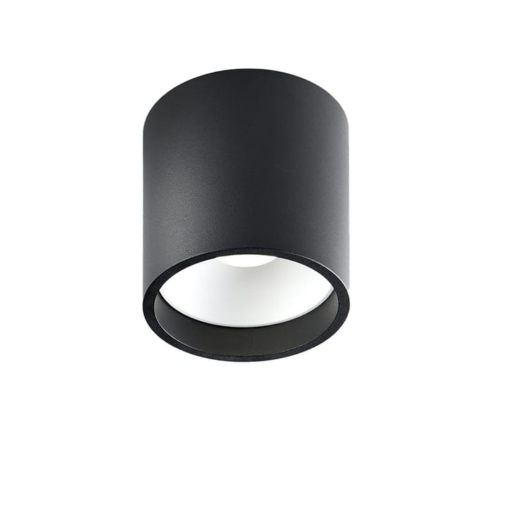 Foco Solo Round - Black/white, 3000 kelvin - Light-Point
