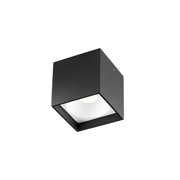 Foco Solo Square - Black/white, 3000 kelvin - Light-Point