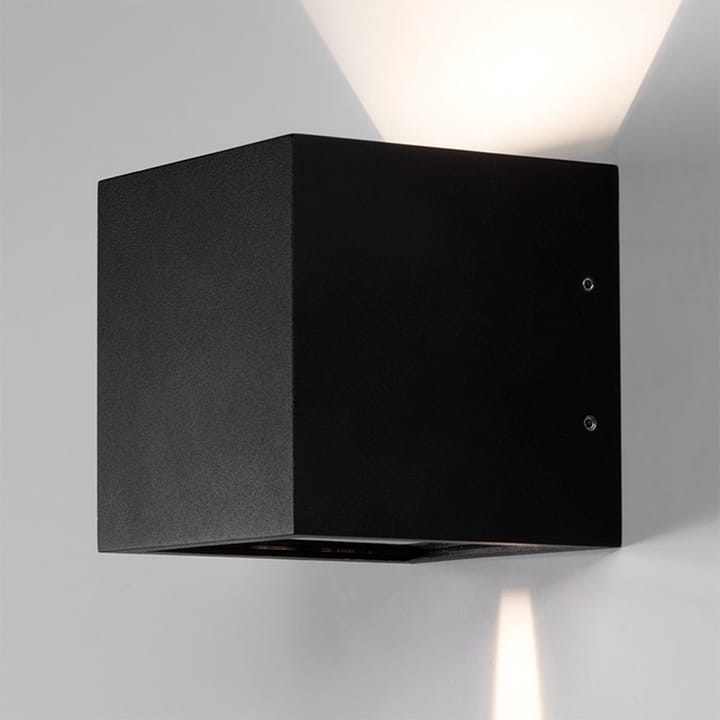 Lámpara de pared Cube XL Up/Down - Black, led - Light-Point