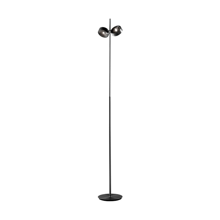 Lámpara de pie Orbit, Negro carbón Light-Point
