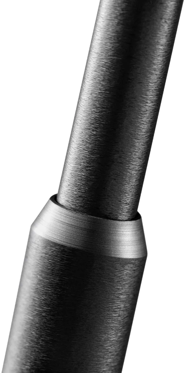 Lámpara de pie Orbit, Negro carbón Light-Point