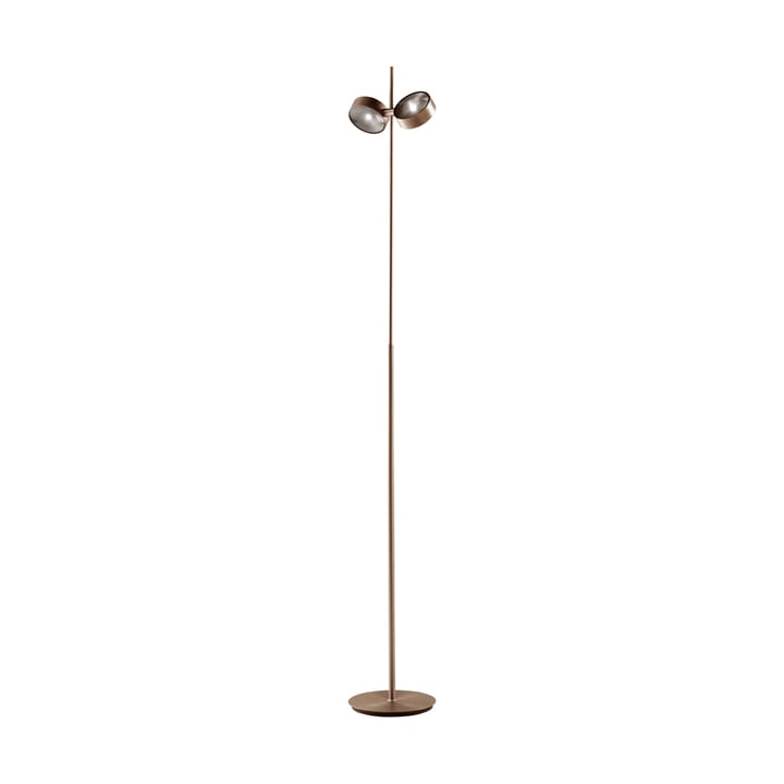 Lámpara de pie Orbit, Oro rosa Light-Point