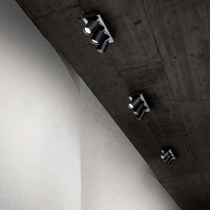 Lámpara de techo y pared Focus 2, Black, 2700 kelvin Light-Point
