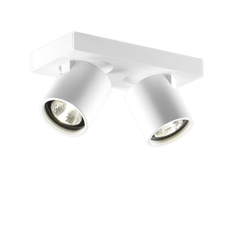 Lámpara de techo y pared Focus Mini 2, White, 2700 kelvin Light-Point