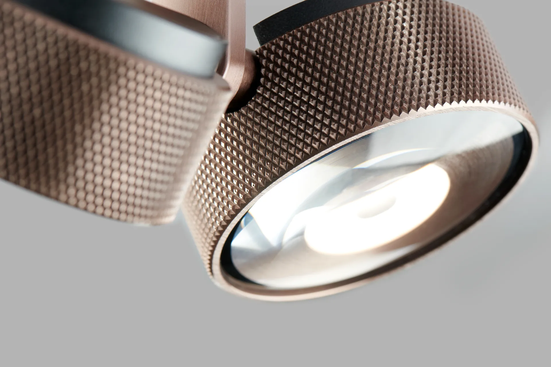 Plafón Cosmo C2 switch tune, Oro rosa Light-Point