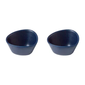 2 Boles Curve Stoneware - azul marino - LIND DNA