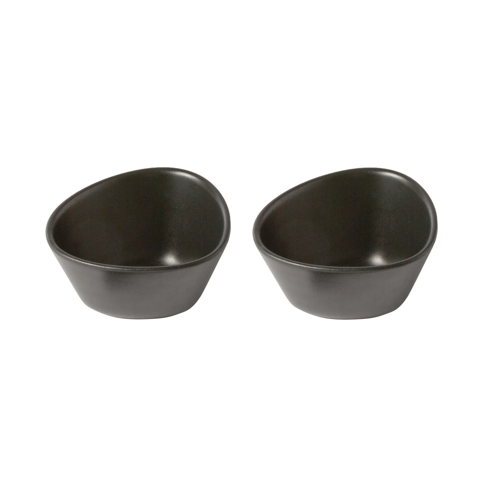 2 Boles Curve Stoneware, negro LIND DNA