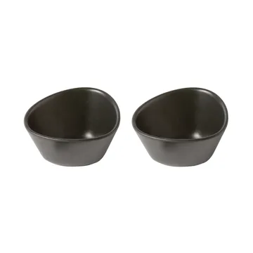 2 Boles Curve Stoneware - negro - LIND DNA