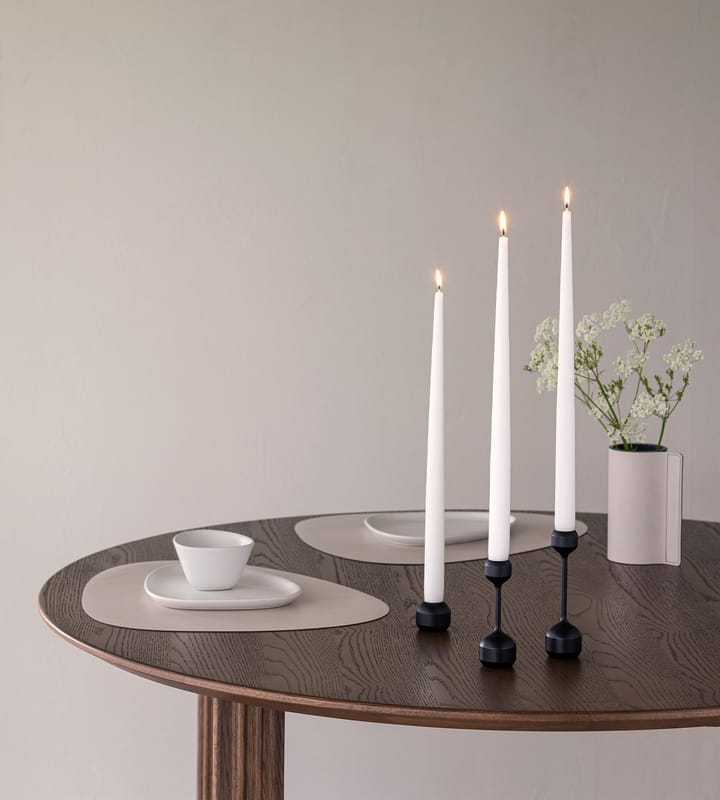 2 Candelabros Silhouette 34, Black LIND DNA