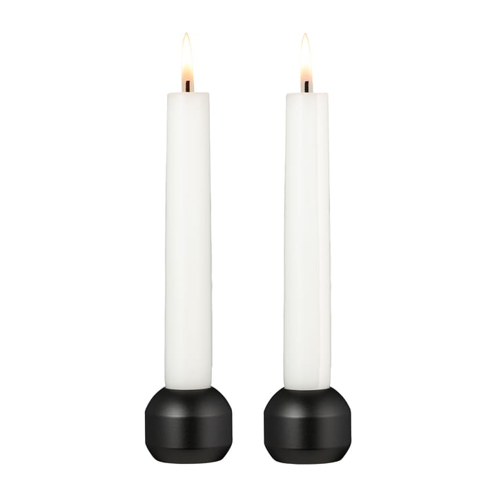 2 Candelabros Silhouette 34 - Black - LIND DNA