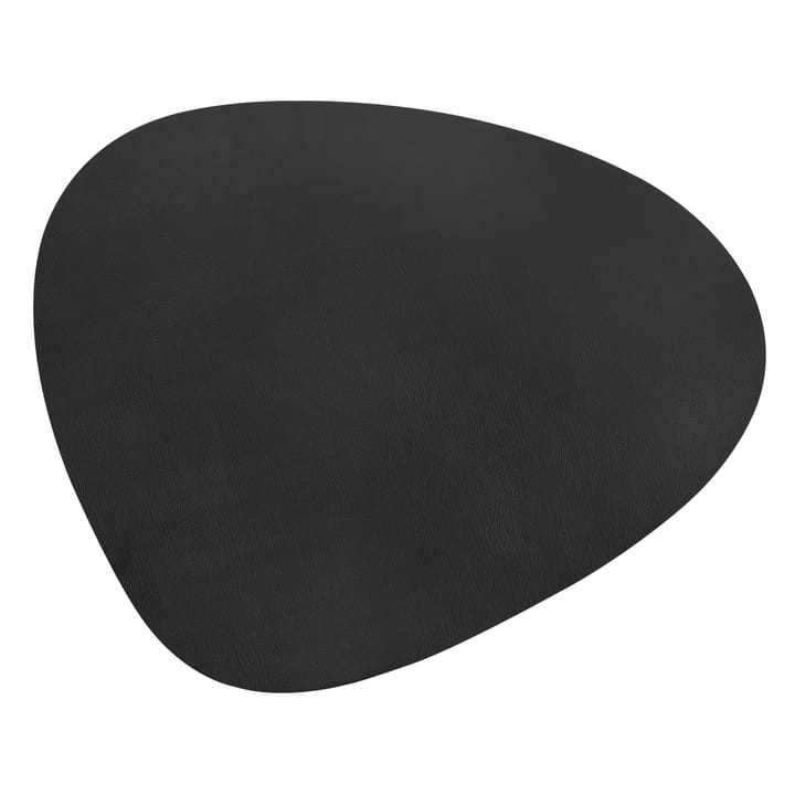 Alfombra de cuero Curve Bull XXL - Black - LIND DNA
