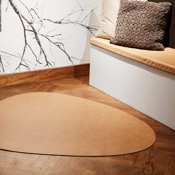 Alfombra de cuero Curve Bull XXL, Nature LIND DNA