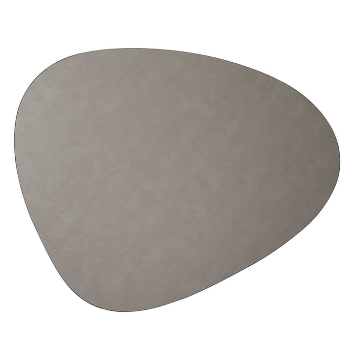 Alfombra de cuero Curve Cloud XXL - Light grey - LIND DNA