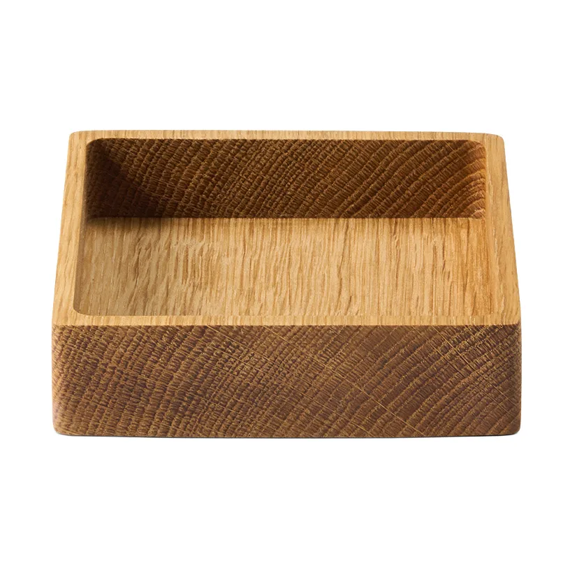 Almacenamiento para posavasos Wood Box , Nature-oak, square, S LIND DNA