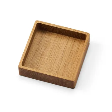 Almacenamiento para posavasos Wood Box  - Nature-oak, square, S - LIND DNA