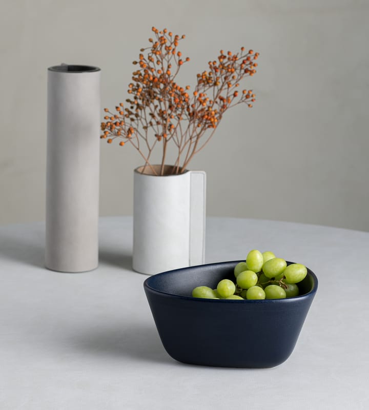 Bol Curve Stoneware M 20x22 cm, Navy Blue LIND DNA
