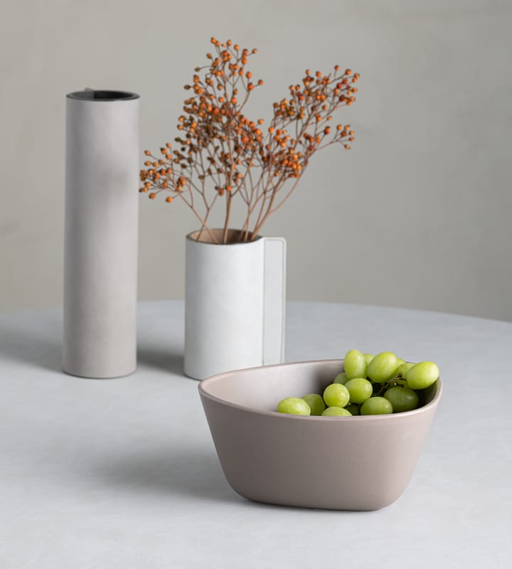 Bol Curve Stoneware M 20x22 cm, Warm Grey LIND DNA