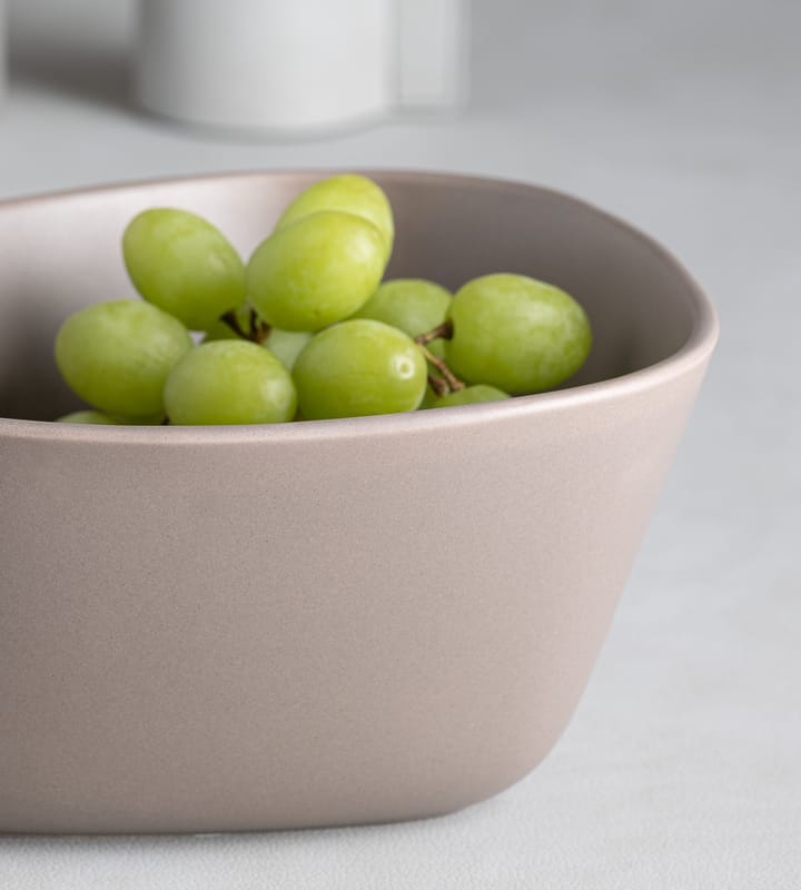 Bol Curve Stoneware M 20x22 cm, Warm Grey LIND DNA