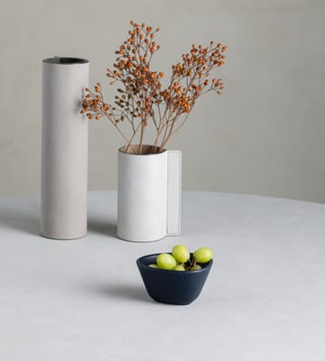 Bol Curve Stoneware S 10x11 cm - Navy blue - LIND DNA