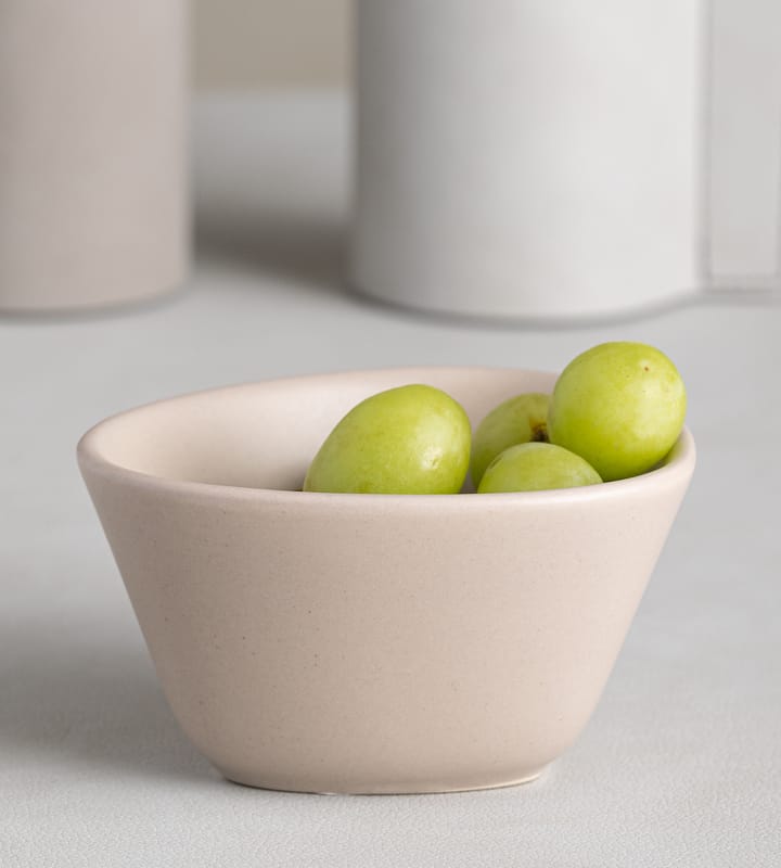 Bol Curve Stoneware S 10x11 cm, Sand LIND DNA