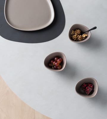 Bol Curve Stoneware S 10x11 cm - Warm Grey - LIND DNA