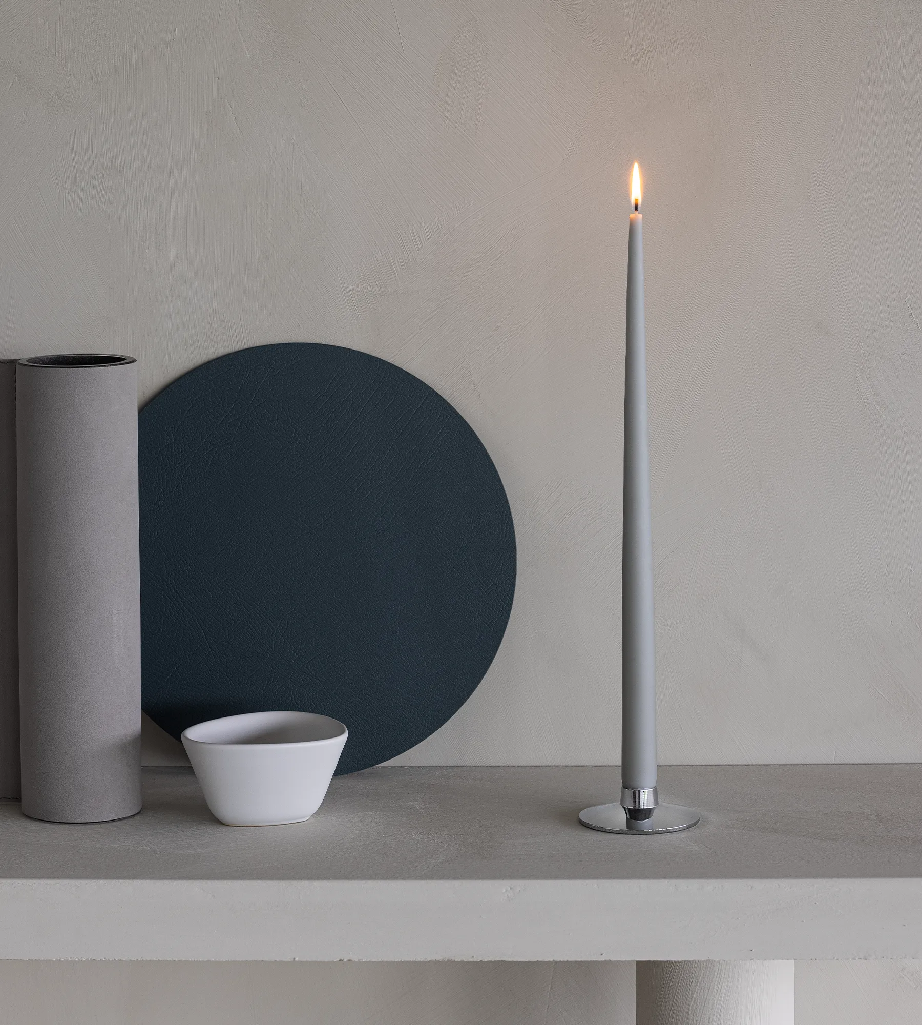 Candelabro Curve, Chrome, plinth LIND DNA