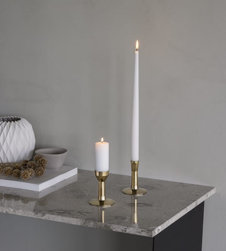 Candelabro Curve, Gold, pillar LIND DNA