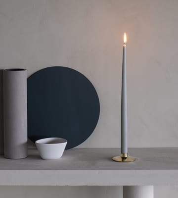 Candelabro Curve - Gold, plinth - LIND DNA