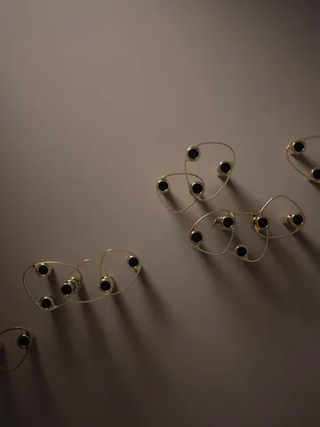 Candelabro Lind Curve combinable chapado en oro 24K - Double - LIND DNA