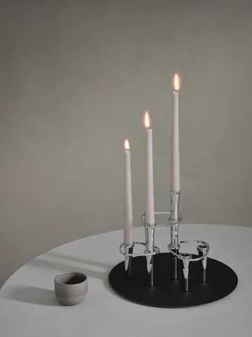 Candelabro Lind Curve combinable cromo - Single - LIND DNA