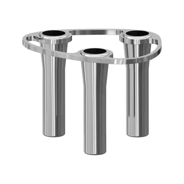 Candelabro Lind Curve combinable cromo - Triple - LIND DNA