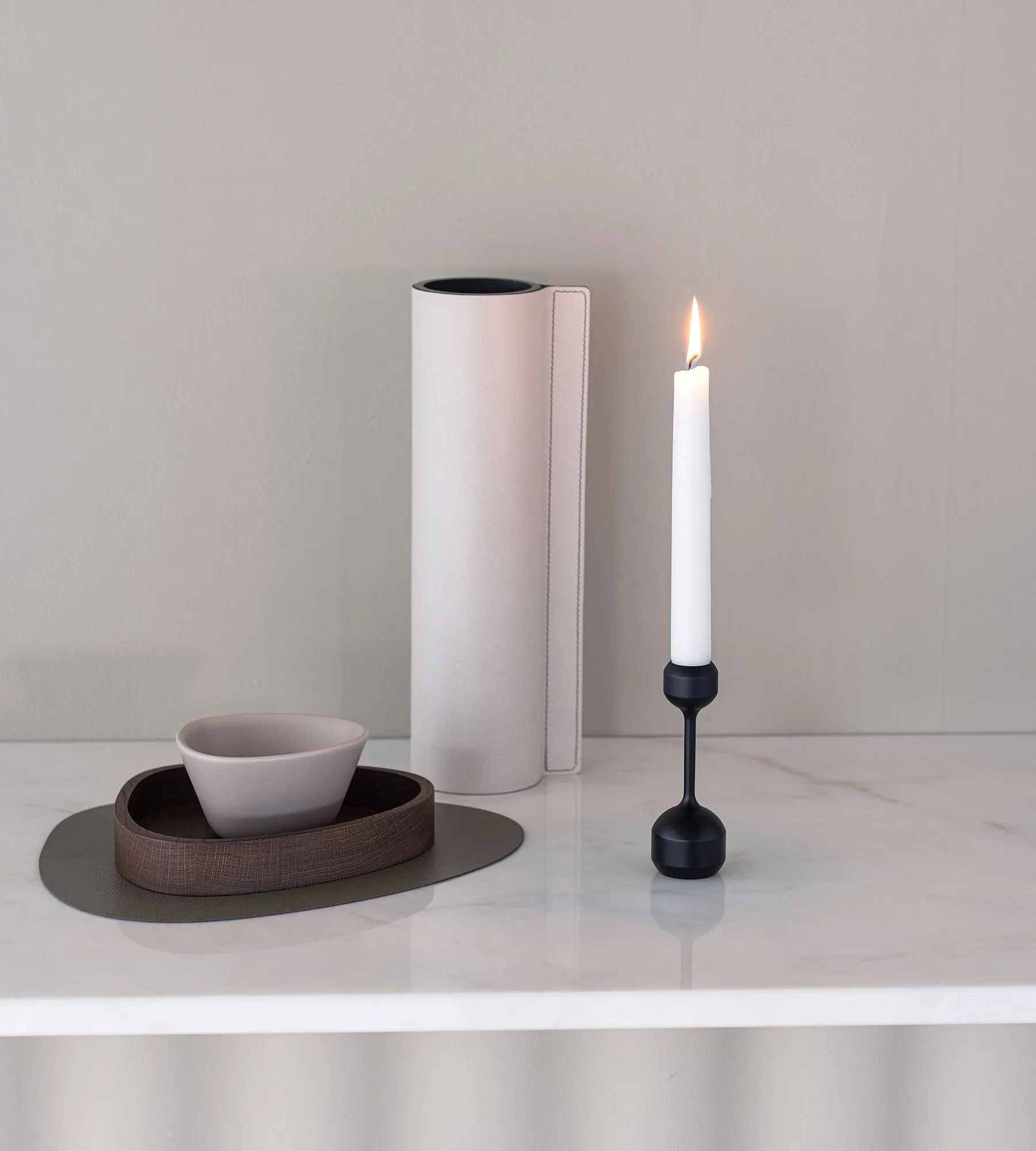 Candelabro Silhouette 120, Black LIND DNA
