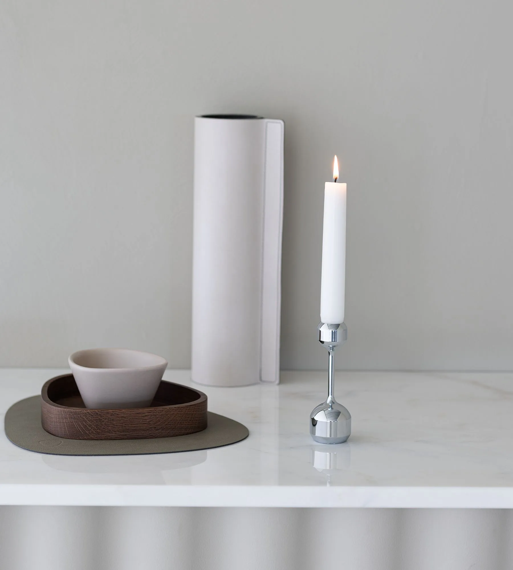 Candelabro Silhouette 120, Chrome LIND DNA