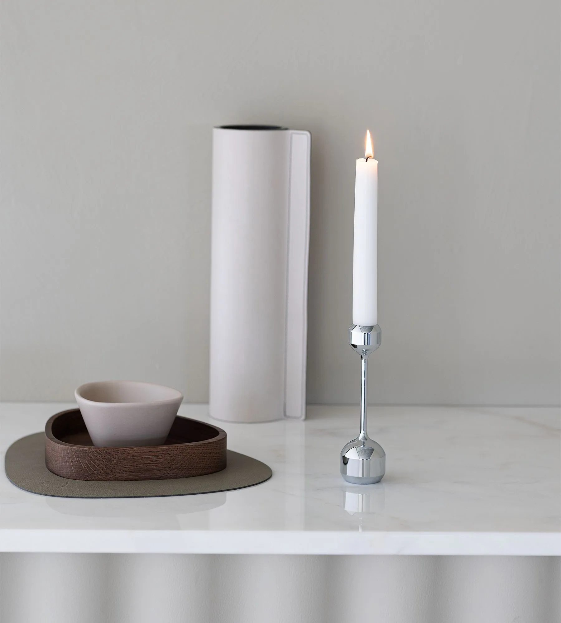 Candelabro Silhouette 145, Chrome LIND DNA