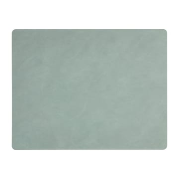 cuadrado Cloud-Nupo Mantel individual reversible 1 pieza - gris antracita-verde pastel - LIND DNA