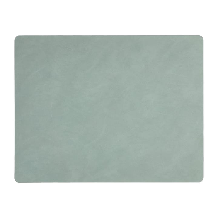 cuadrado Cloud-Nupo Mantel individual reversible 1 pieza - gris antracita-verde pastel - LIND DNA