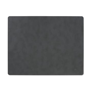 cuadrado Cloud-Nupo Mantel individual reversible 1 pieza - gris antracita-verde pastel - LIND DNA