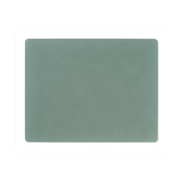 cuadrado Cloud-Nupo Mantel individual reversible 1 pieza - gris antracita-verde pastel - LIND DNA