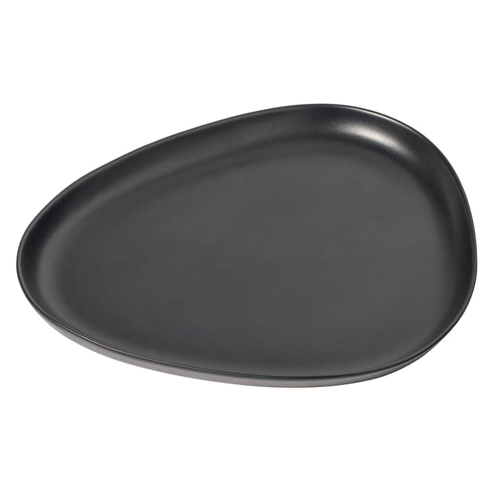 Fuente de servir Curve Stoneware 30x35 cm - Black - LIND DNA