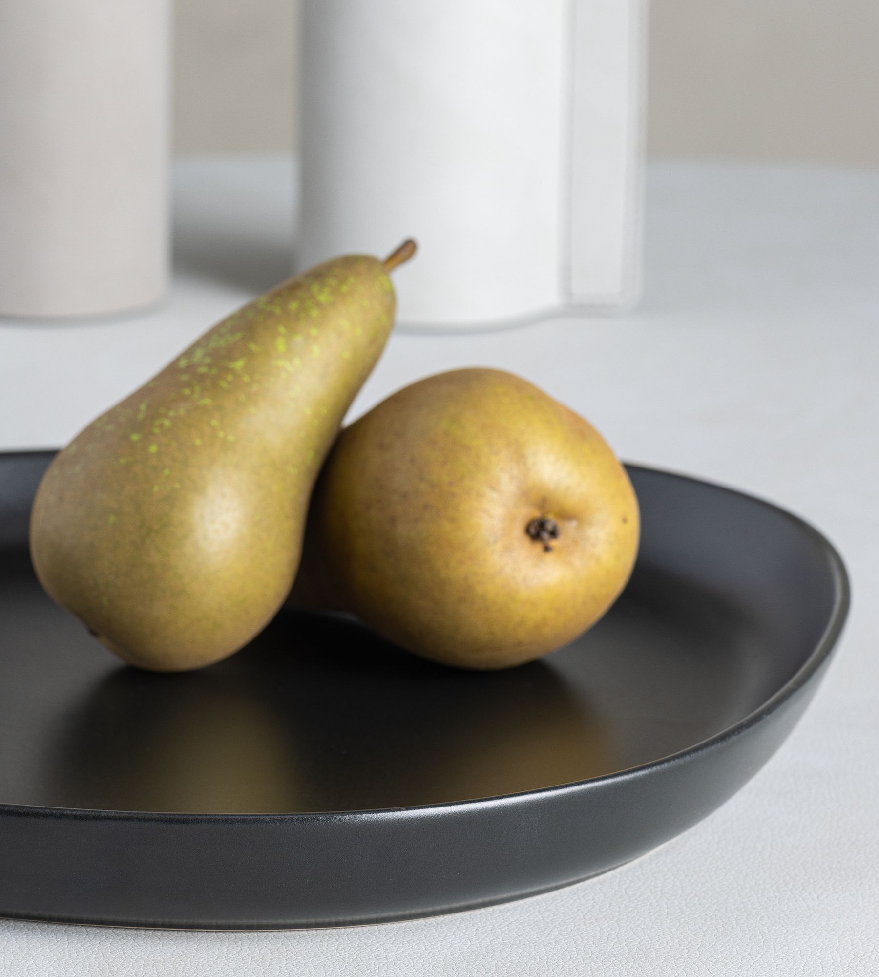 Fuente de servir Curve Stoneware 30x35 cm, Black LIND DNA