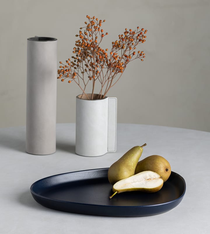 Fuente de servir Curve Stoneware 30x35 cm, Navy blue LIND DNA