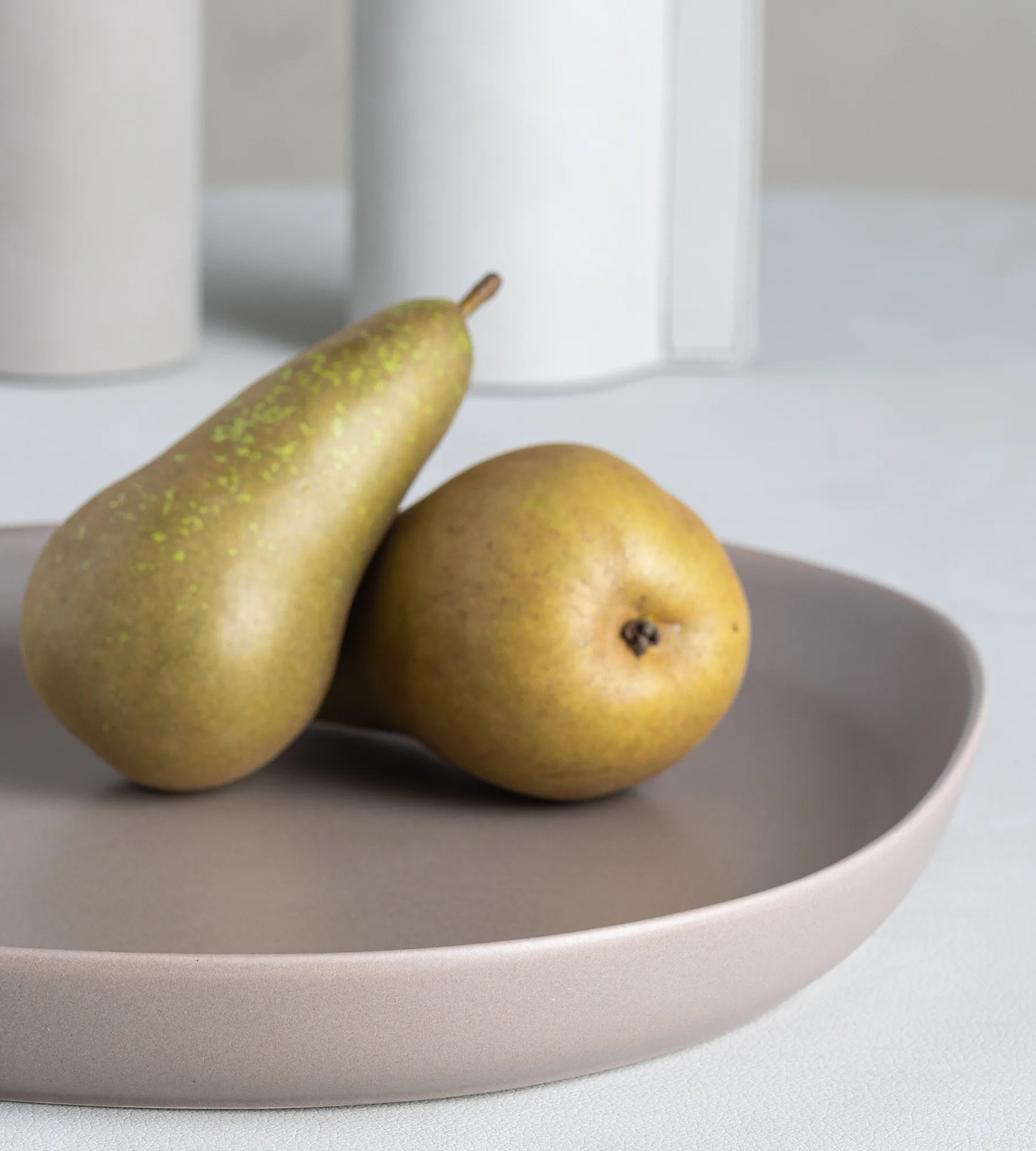 Fuente de servir Curve Stoneware 30x35 cm, Warm Grey LIND DNA