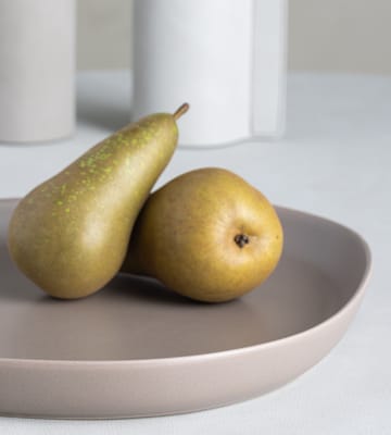 Fuente de servir Curve Stoneware 30x35 cm - Warm Grey - LIND DNA