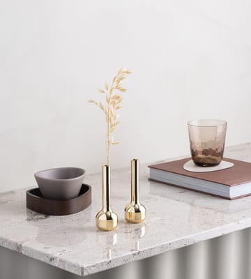Jarrón Silhouette 120 - Gold plated - LIND DNA