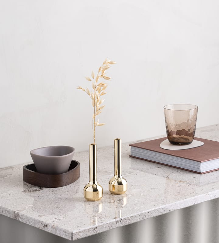 Jarrón Silhouette 120, Gold plated LIND DNA