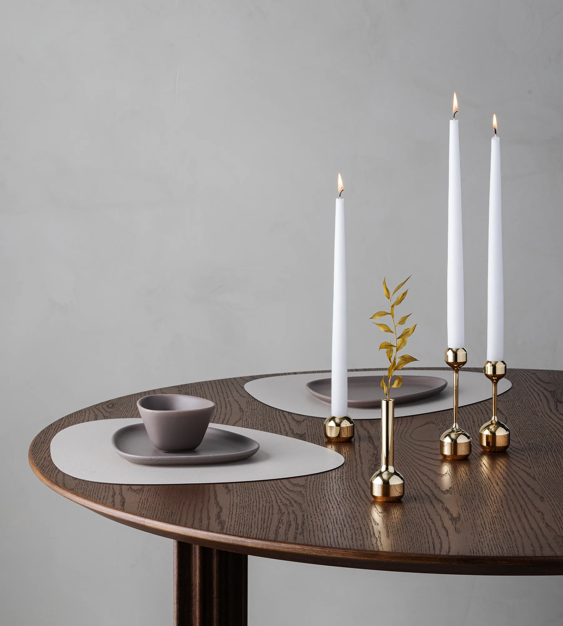 Jarrón Silhouette 120, Gold plated LIND DNA