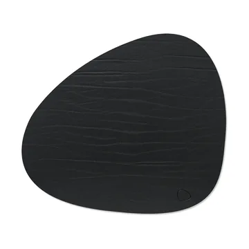 Mantel individual Buffalo curvo - negro - LIND DNA